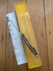 Puma Knife: Puma Original Rare 1977 Pony 620 Twin Blade Knife with Stag Antler Handle #27282