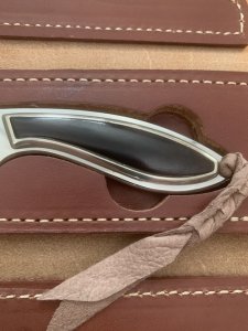 Browning Knife Limited Edition Model 376 knife in Leather Display Case
