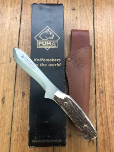 Puma Knife: Puma 2002 Hunters Pal II Hunting Knife with Stag Handle 118397