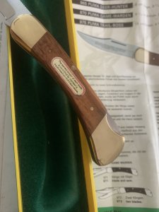 Puma Model 960 CUB 1975 Folding Lock Knife in original box Serial Number 51572