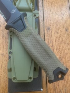 Gerber Model A-001 Drop Point Military Knife in Belt Sheath & Box