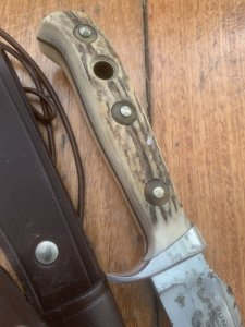 Puma Knife: 1985 Puma Skinner 'USER' with Stag Handle #96583