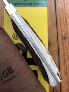 Puma Knife: Puma SGB BlackTail Knife with Stag Handle