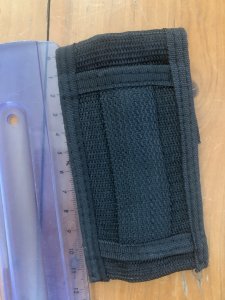 Puma Knife: Puma Small Size Black German Nylon Folding Knife Pouch