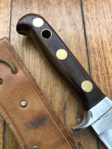 Puma Knife: Puma Original PRE-64 Model 6399 Rosewood White Hunter in original sheath