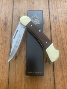 Puma Knife: Puma 2018 CUB Folding Lock Knife with Plumwood Handle