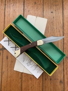 Puma Rare Model 965 Deer Hunter 1973 Folding Lock Knife Serial # 73373 in original box