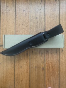 Kizlyar Knife: Kizlyar Original D2 Caspian Straight Blade with Rubberised Handle