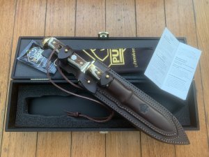 Puma Knife: 2024 Puma Waidbesteck Set (Waidblatt and Nicker) twin knife set