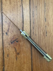 Puma Knife: Puma 1988 model 765 Setter Folding Knife with Jacaranda Handle
