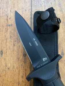 Eickhorn Solingen UK 2000 Military Knife With Tactical Sheath