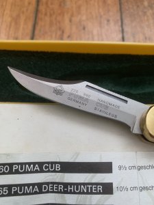 Puma Model 960 CUB 1995 Folding Lock Knife in original box Serial Number 51592