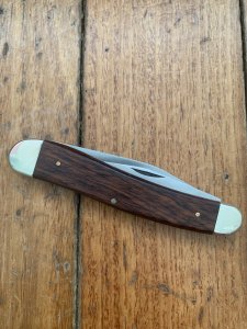 Puma Knife: Puma 1976 Senior 572 Twin Blade Knife with Jacaranda Handle #35672