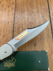 Puma Knife: 1993 PUMA 230465 Back Packer Folding Lock Knife with original box