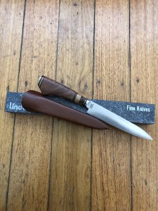 Linder Gaucho 5 Knife with Rosewood and Rubber Wood Handle