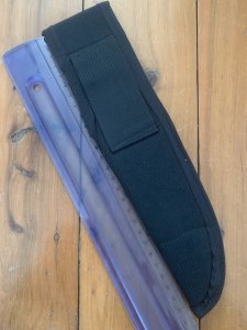 Puma Knife: 2 x Puma Black German Nylon Fixed Blade Sheathes