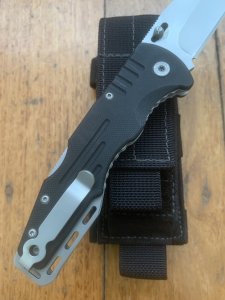 SOG Original SALUTE Folding Lock Knife with Quality Original Pouch