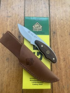 Puma Knife: 2023 Puma SGB Rattler Fixed Blade Knife with Olive Wood Handle