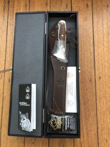 Puma Knife: Puma Limited Edition 113494 Model Wildtöter Handmade Knife with Stag Antler Handle