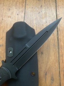 Wilson Tactical USA made SOB Combat Knife in Kydex Sheath