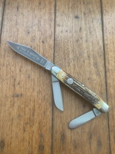 Boker Tree brand Classic 125yr Model 4474 3 Blade Stockman German Lock Knife