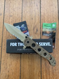 CRKT TAN SPECIAL FORCES FOLDING LOCK KNIFE