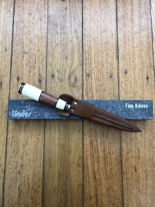 Linder Gaucho 1 Knife with Rosewood and Bone Handle