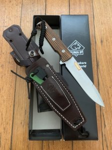 Puma Knife: PUMA IP Chispero Bush Craft Knife with Fire Starter