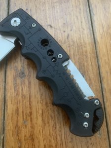 SOG Original EL01-CP KILOWATT Folding Lock Knife with Quality Pouch