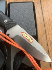 Puma Knife: Puma IP Neck Knife in Kydex Sheath