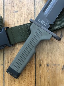 FOX KNIVES:  Fox SF-CC03 SPARTON DEFENDER Knife with Kydex & Webbing Sheath