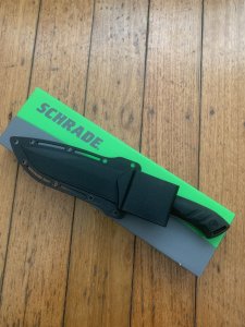 Schrade Knife: Schrade SCHF31 Tactical Drop Point Knife With Kydex Sheath