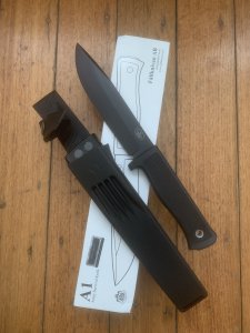 FALLKNIVEN A1 Knife in Zytel Plastic Sheath