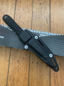 SOG Vintage Original S14K Pentagon Tactical Dagger with Kydex Tactical sheath & Box