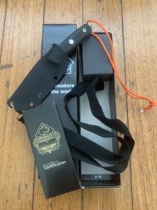 Puma Knife: Puma IP Neck Knife in Kydex Sheath