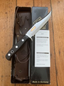 Puma Knife: Puma 2016/17 Bowie Sedona Bowie with Ebony Wood Handle