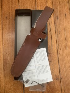 Puma Knife: 2007 Puma Rare 3 Blade White Hunter Set in original sheath and Box