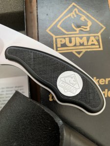 Puma Knife: Puma Cobra Fixed Blade Knife with Black ABS Handle