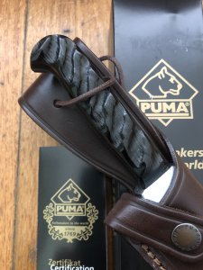 Puma Knife: Puma Special Oryx Edition White Hunter with Brown Leather Sheath