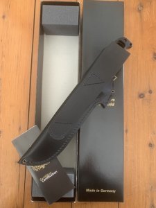 Puma Knife: Puma 2026 Model German GEK Expedition Knife in Black Box