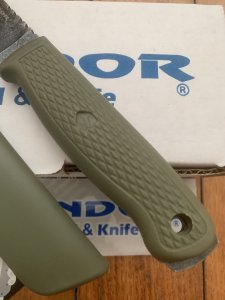 Condor Tool & Knife Company El Salvador Condor BushGlider Army Knife with Plastic Sheath