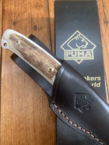 Puma Knife: Puma 2007 Hunters Pal II Hunting Knife with Stag Handle 118397