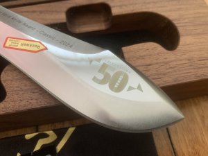 Puma Knife: Puma Special Edition IWA German Model 116375 White Hunter with Stag Handle #45/50