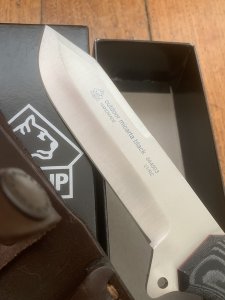 Puma Knife: Puma IP OutDoor Knife with Black Micarta Handle