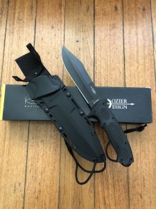 Ka-Bar Knife: Kabar Bull Dozier Knife with Tactical Sheath