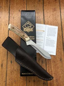 Puma Knife: Puma 2007 Hunters Pal II Hunting Knife with Stag Handle 118397