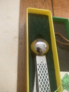 Puma Knife: Puma Vintage 1984 Fishermans Knife in Original Box with Warranty #18481