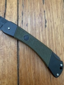 Puma Knife: Puma Rare Commando Model Lock back Knife with Black ABS Handle 1985