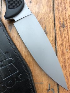 SOG Vintage Original early USA model TL-01 Team Leader Tactical Knife with Heavy Duty Leather Sheath