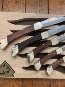 Puma Knife: Collectable Circa 1970'S-80'S Rare 5 Piece Folding Knife Set